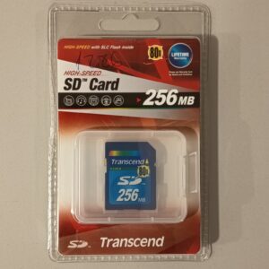 TARJETA MEM. SD 256 MB